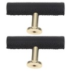 2pcs Drawer Handles - T-Shaped Pu Unique Cabinet Pulls For
