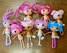 Lalaloopsy LOT OF 8 FULL-SIZE DOLLS from COLLETORS ESTATE