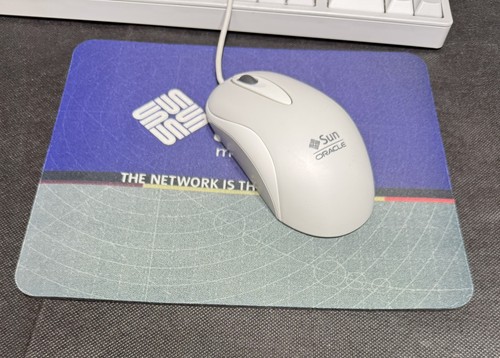 Sun Oracle 320-1367 Type-7 UNIX Tastiera, 371-0788 Type-7 Mouse USB con Pad per Regno Unito - Foto 12 di 19