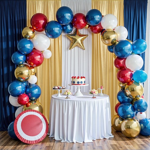 Thick 10 ft x 10 ft Gold Sequin Backdrop Curtain for Parties, Wrinkle Free Gl... - Picture 3 of 9