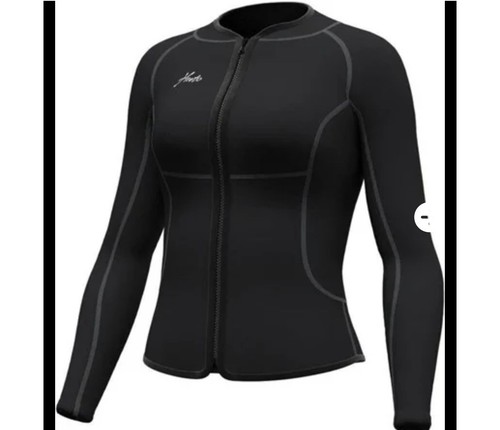 New Hevto Wetsuit Tops and Vest for Women 2mm Neoprene Jacket, XS