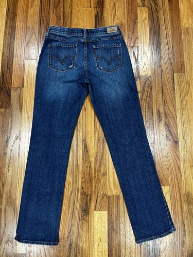 Levi’s Perfect Waist Jeans 525 Straight Leg Größe 8 Damen helle Waschung Denim Jeans - Bild 5 von 7