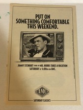 Mr Hobbs Takes A Vacation Movie Vtg Print Ad Jimmy Stewart Frank Capra  TPA18