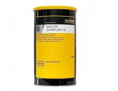 KLUBER Lubrication ISOFLEX SUPER LDS 18 Grease 1Kg ( 35.3 oz) New   #za