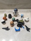 Lego Star Wars Helmet And Accessories With Rare Bounty Hunter Torso