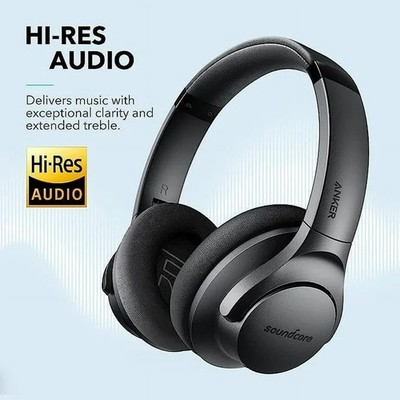 Soundcore Anker Life Q20 Hybrid Active Noise Cancelling Headphones, Wireless New