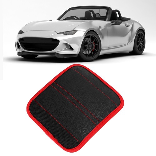 Car Handbrake Cover PU Leather Handbrake Lever Protective Cover Black - Picture 7 of 12