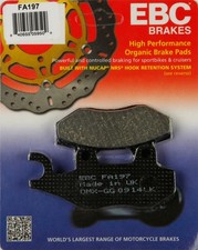 EBC 1 Pair FA Series Organic Replacement Brake Pads MPN FA197
