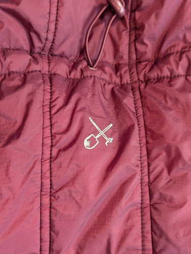 Veste matelassée à capuche Coalatree Camper femme taille L 4 poches zippées marron - Photo 16/16