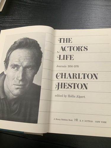 The Actor's Life : Journals, 1956-1976 *SIGNED* by Charlton Heston - 1st Edition - Picture 6 of 9