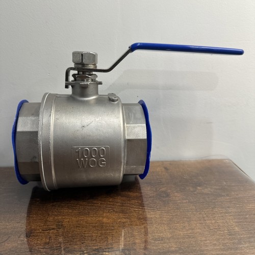 3 in NPT Threaded Full Port Ball Valve Stainless Steel SS 316 - Picture 2 of 5