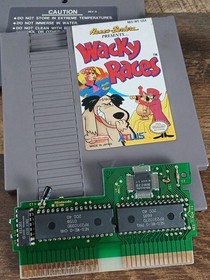 Wacky Races (Nintendo NES, 1992) Authentic - Game Only - Tested - Clean!