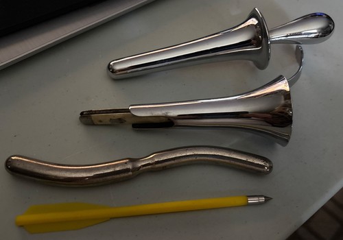 Lote de herramientas antiguas Speculums Speculae, obstetricia/ginecología - Imagen 1 de 2