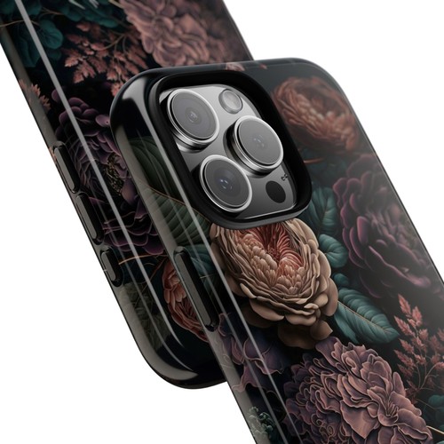 Dark Moody Floral Tough Case für iPhone, Samsung Galaxy, Geschenk für Goth Girl - Bild 31 von 237
