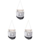  3 Pack Wandorganizer Hängend Hängende Aufbewahrungstasche Wandspeicherbeutel