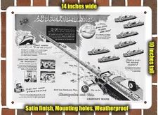 Metal Sign - 1953 Chesapeake & Ohio Carferry Route - 10x14 inches