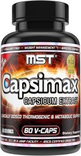 MST Capsimax Supplement 100mg V Capsules, 60 Servings Clinically Dosed... 