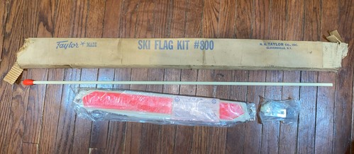 Kit de bandera de esquí vintage American Water Ski Association por Taylor Made Taylormade