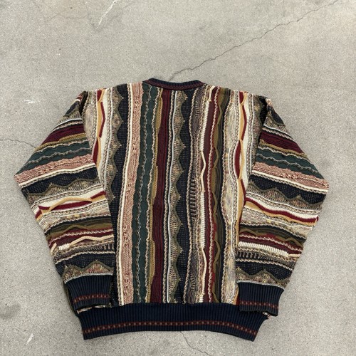 Vintage Roundtree & Yorke Cosby Sweater Coogi Biggie 90s Streetwear Size XL - Picture 4 of 6
