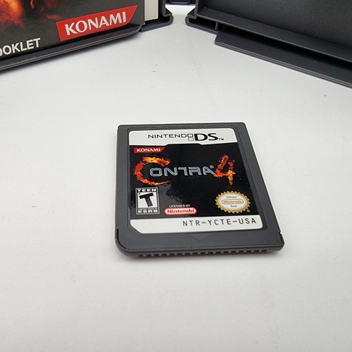 Contra 4 20th Anniversary Konami (Nintendo DS) Complete CIB - Tested - Authentic - Picture 5 of 6