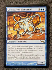 QUICKSILVER ELEMENTAL  Mirrodin Magic The Gathering Never played MTG NM(DS3D1L2)