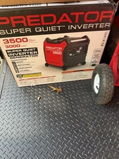 Predator Super Quiet Inverter Generator 3500watts 3000 Running Watts