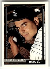 1992 Topps #452 Wilson Alvarez Chicago White Sox Baseball