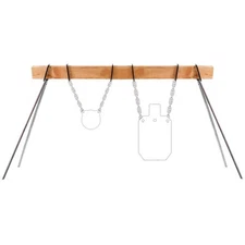 AR500 Target Stand Kit - 2x4 Mounting Bracket with Target Hanging Hook