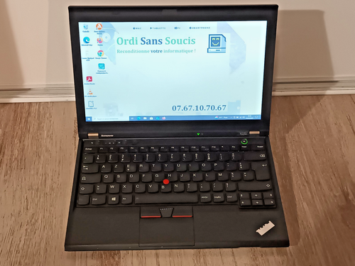 Lenovo ThinkPad x230- 12,5"- 3G+GPS - Core i5 2,6GHz 4 Go 250Go SSD Win10