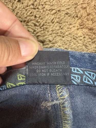 Jean Reef Para Hombres 32x29 N5 Pierna Recta Calce Relajado Envejecido Tiro Bajo Surf Grunge - Imagen 4 de 11