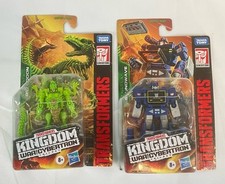 Transformers War for Cybertron Dracodon & Soundwave 4" Action Figs Set of 2 MOC