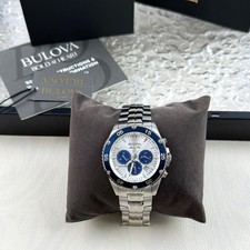 Bulova Marine Star Quartz Silver Dial Men's watch 98B423
