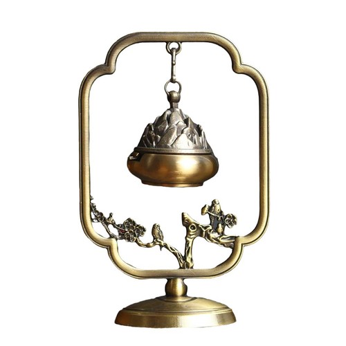 1Pc Incense Burner Ornament Non Stick ChenTan Censer Hanging Furnace Delicate - Picture 3 of 8