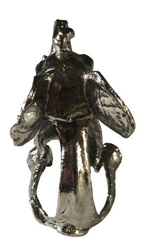 4 New Old Stock Elephant Napkin Rings Cast Aluminum Arthur Court Style Vintage - Picture 4 of 7