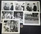 x7 WW2 WWII USAAF Army Air Force Military Pictures Photos Fighter Pilots / Party