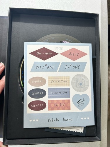 IZ*ONE One-reeler Act IV 4th Mini Album Scene #2 Becoming One Ver. CD K-pop - Picture 5 of 8