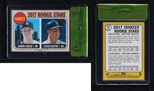 2017 Topps Heritage Rookie Stars Aaron Judge Tyler Austin #214 Rookie RC