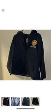 Warner bros. Studio Tour Hollywood Windbreaker Jacket Navy Blue Adult M