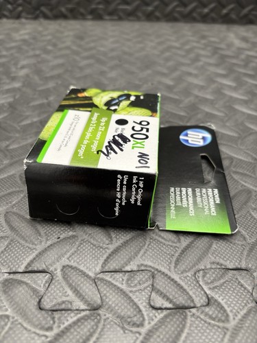 NEW Genuine HP 950XL High Yield Black Ink Cartridge EXP 2019 Authentic Sealed - Picture 4 of 4