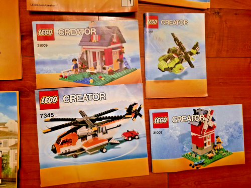 Creator LEGO Sets - 31026, 31038, 31009, 31050, 31038, 31009 ++ - Instructions - Picture 6 of 9