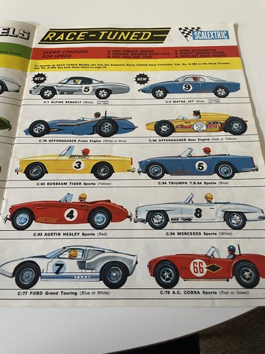 Scalextric Katalog Nr 9 1968 - Bild 4 von 12