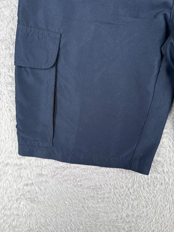 Pantalones Cortos Burnside Para Hombre 30 Azul Carga Informal Patín Senderismo Caminar Playa 30x11 Foto 3 de 4