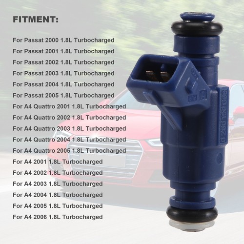 3X( Iniettore per 2000-2005 per A4 2001-2006 1.8L Turbocompresso5357 - Foto 6 di 7