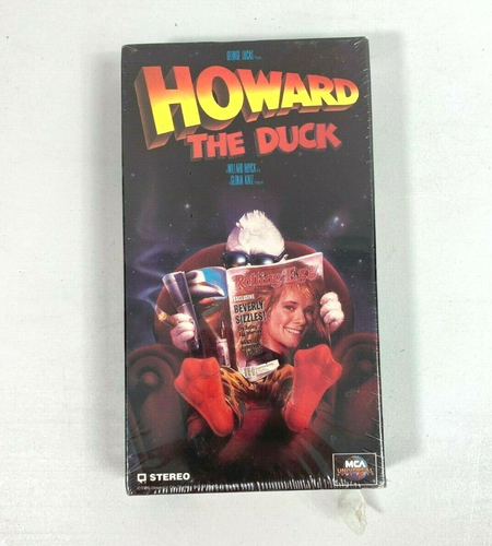 Howard the Duck VHS with MCA Universal Watermarks 1986 Sealed - Picture 1 of 11