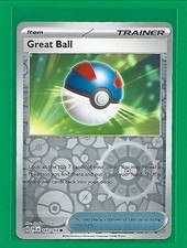 Pokémon TCG SV-Paldea Evolved Great Ball #183/193 Common Reverse Holo