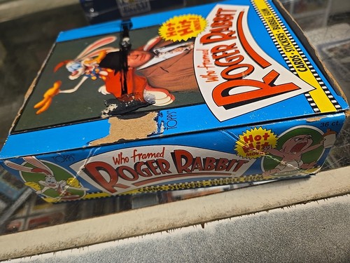 ROGER RABBIT - Box of 36 sealed packs -1988 release FREE SHIPPING - Picture 3 of 4