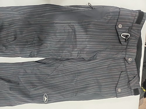 OUTLYNE Pantalone Sci Invernale Uomo Taglia 38 Nylon Shell Rigato - Qualità, Snowboard - Foto 2 di 13