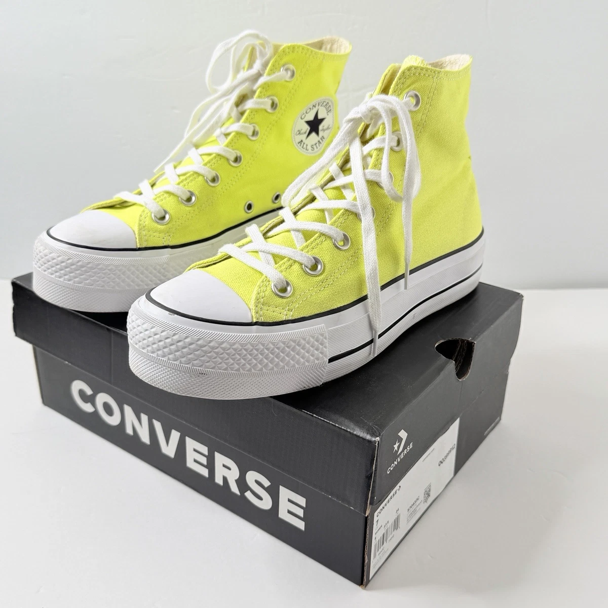 Converse All Star Hi Yellow for Sale | Authenticity Guaranteed | eBay