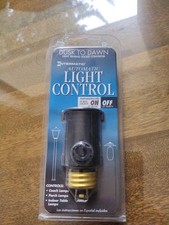 Intermatic Dusk To Dawn Automatic Light Control Sensing Socket Converter #NE1C