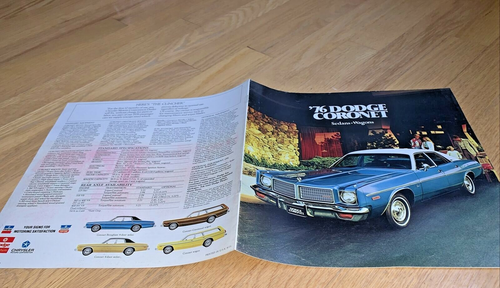 Collection of 8 Vintage DODGE BROCHURES (Lot #5) - Picture 11 of 12